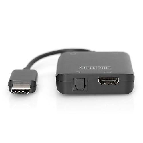 Digitus DA-70475 HDMI to HDMI 4K Audio Extractor For HDMI Stereo 2.0 Toslink 5.1 D�n��t�r�c�
