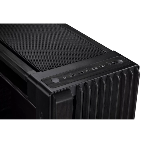 Asus PROART PA602 WALNUT WOOD TG PSU YOK Siyah ATX Bilgisayar Kasas�
