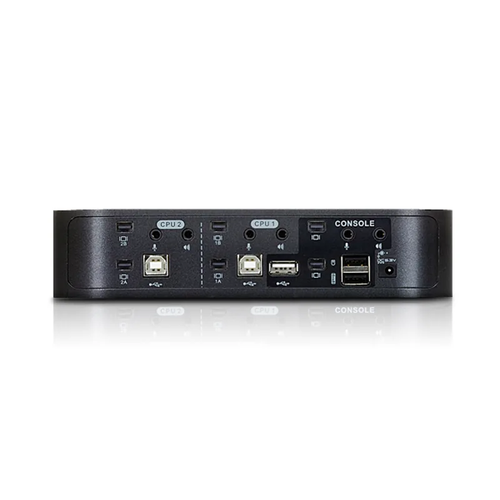 Aten CS1942 1 Port Giri� 2 Port mini DISPLAY PORT USB 2.0 Dual View KVMP Switch