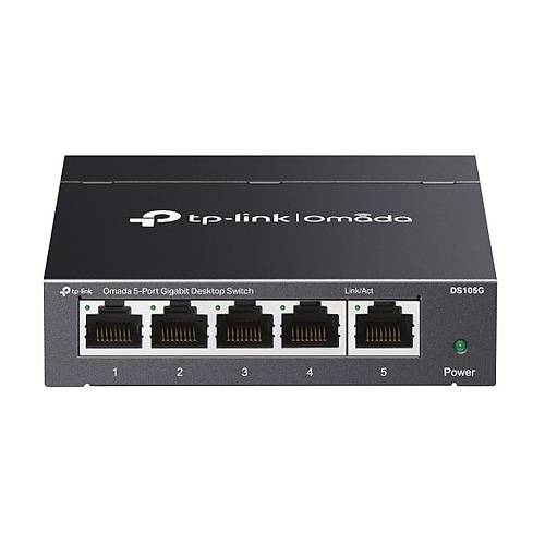 Tp-Link DS105G 5 Port Gigabit elik Kasa Masast Ethernet Switch
