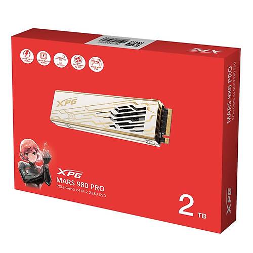Xpg SMAR-980P-2TCI 2 TB 980 Pro 14000-13000Mb/s 22x80 PCIe NVMe M2 Gen5 SSD Harddisk