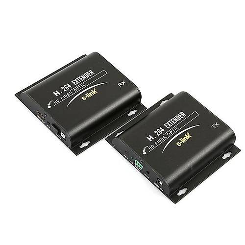 S-Link SL-HDEX2KM 2 Km HDMI to Fber Optik Extender HDMI Mesafe Uzatcs