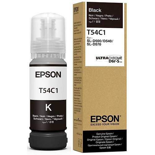Epson C13T54C120 Surelab T541C Sl-D500 70Ml Siyah Orijinal Inkjet Mrekkep