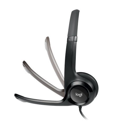 Logitech 981-000406 H390 Kafa Bantl Kablolu Siyah Mikrofonlu Kulaklk