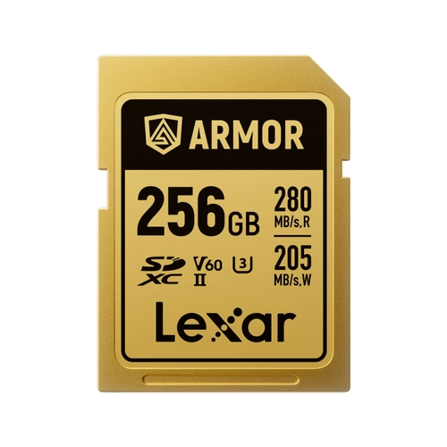 Lexar LSDAMGL256G-RNNNG 256 GB 280-210Mb/s Armor Gold C10 V60 U3 SD Haf�za Kart�