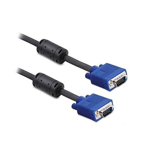 S-Link SL-VGA50 50 Mt VGA to VGA Erkek-Erkek Siyah VGA Grnt Kablosu