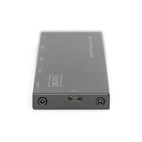 Digitus DS-45323 1 Port Giri 4 Port k HDMI to HDMI 4K 60Hz HDR HDCP 2.2 HDMI oklayc