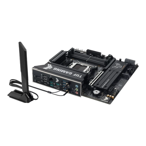 Asus TUF GAMING B850M-PLUS WIFI7 Sc-AM5 DDR5 800Mhz 2xM2 Wi-Fi 7 2.5Gbe LAN mATX AMD Anakart