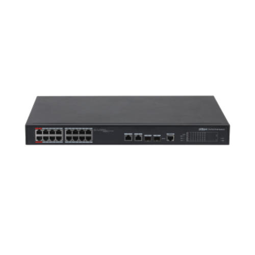 Dahua PFS4218-16ET-240-V2 16 Port Gigabit PoE 2 Port uplink 2 Port SFP 240W PoE Switch