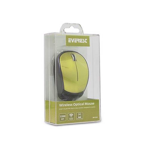 Everest SM-340 Yeil USB 3D Sessiz Kablosuz Mouse