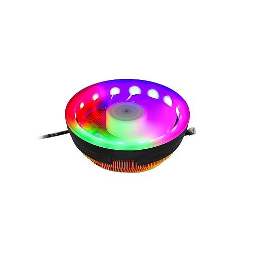 Frisby FCL-F1318C 12cm RGB Fanl AMD-INTEL lemci Soutucusu