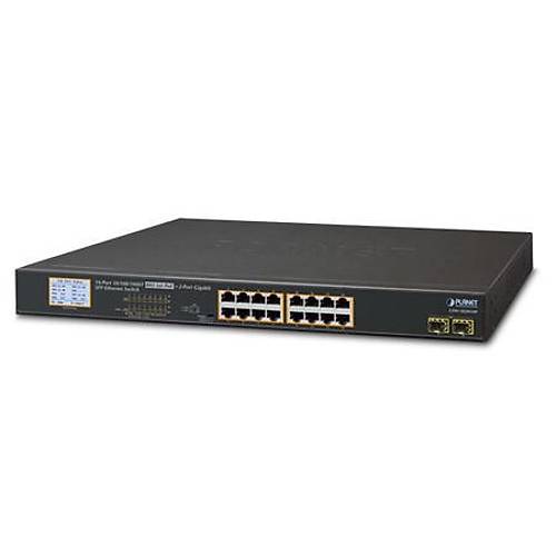 Planet PL-GSW-1820VHP 16 Port 1000Base-T PoE+ 2 Port 1000Base-X SFP 300W PoE Switch