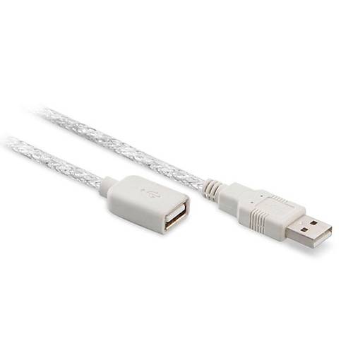 S-Link SL-UE135 15 Mt USB 2.0 to USB 2.0 Erkek-Dii effaf USB 2.0 Uzatma Kablosu