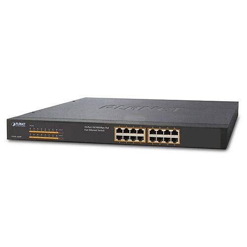 Planet PL-FNSW-1600P 16 Port 10/100Mbps Poe 125W Poe Switch