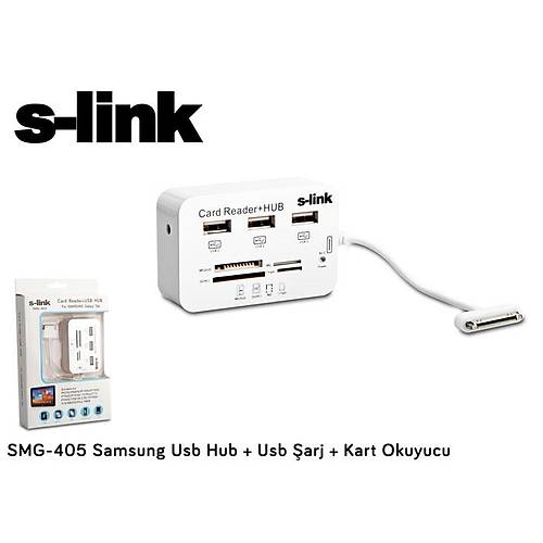S-Link SMG-405 Samsung USB Hub USB arj  Kart Okuyucu