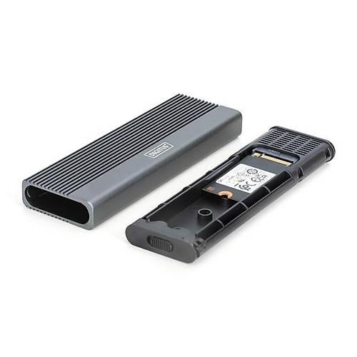 Digitus DA-71156 USB Type C 3.1 Gen2 10 Gbps NVMe SATA SSD Al�m�nyum Harici Harddisk Kutusu