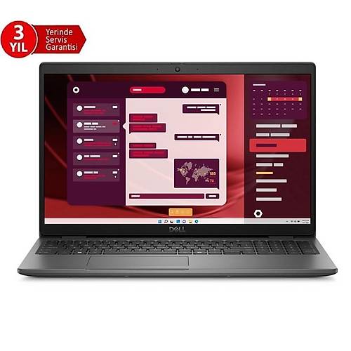Dell N007L355015EMEA-VP Latitude 3550 CI5 1335U 3.4Ghz 16GB 512GB SSD 15.6 Ubuntu Notebook Bilgisayar