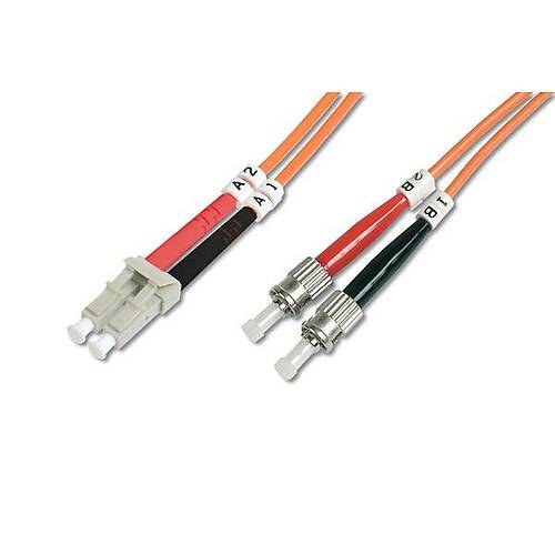 Digitus DK-2531-02 LC-ST 2 Mt 50/125 Multimode Fiber Optik Patch Kablo
