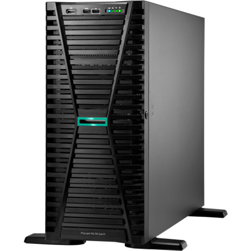 Hp P81774-425 Proliant ML110 Xeon Bronze 3508U 2.1 8 Core 32GB 2x480GB SSD 2x1000W Tower Sunucu