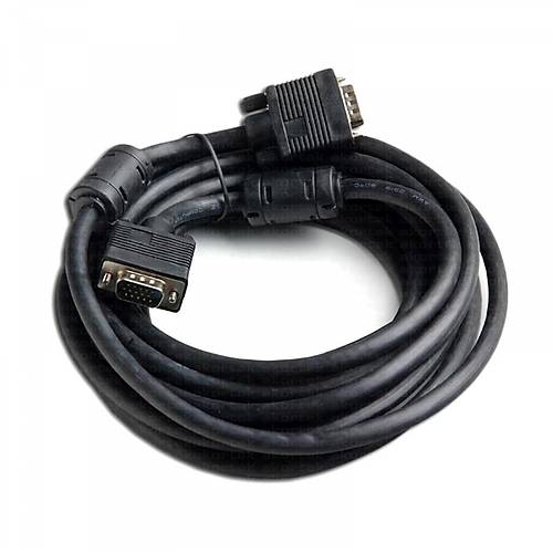Dark DK-CB-VGAL500 5 Mt VGA to VGA Erkek-Erkek Ferrit Core EMI RFI VGA Grnt Kablosu
