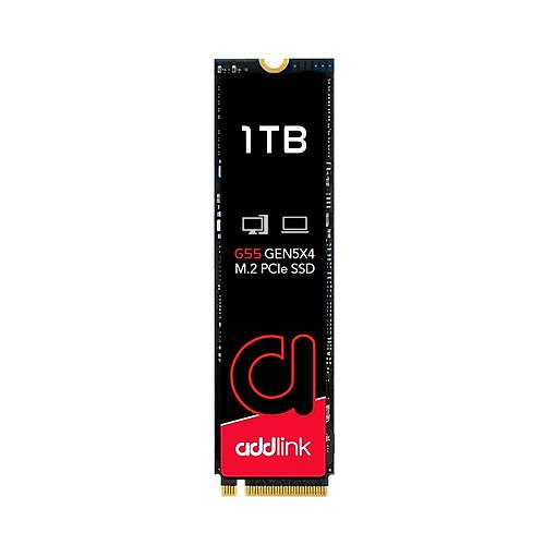 Addlink AD1TBG55M2P 1 TB 10200-8300Mb/s PCIe NVMe M2 Gen5 22x80 SSD Harddisk