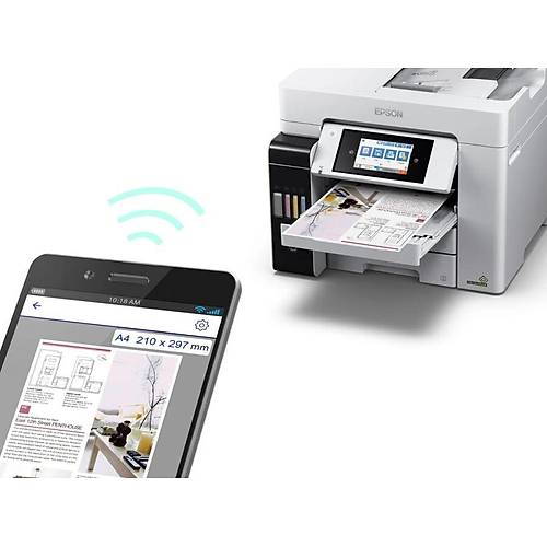 Epson C11CJ28403 L6580 USB W�-F� ETHERNET Faks Ecotank �ok Fonksiyonlu Inkjet Yaz�c�