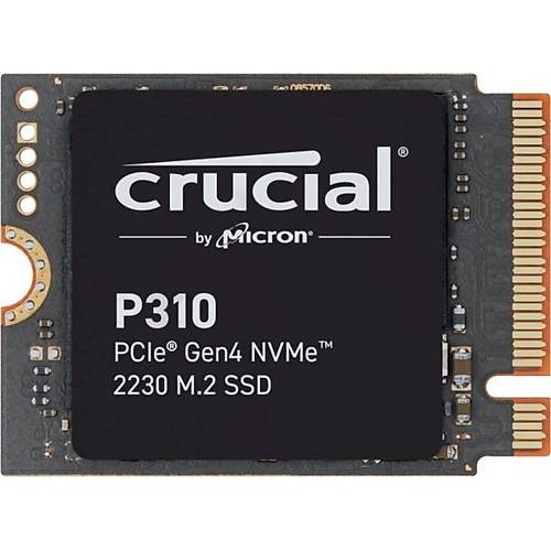Crucial CT2000P310SSD2 P310 2 TB 7100-6000Mb/s PCIe NVMe M.2 22x30 SSD Harddisk