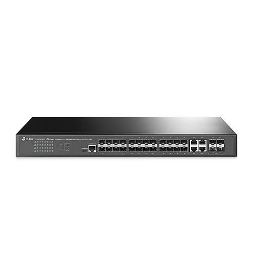 Tp-Link TL-SG3428XF 24 port Gigabit 4 port SFP L2 Ynetilebilir Ethernet Switch