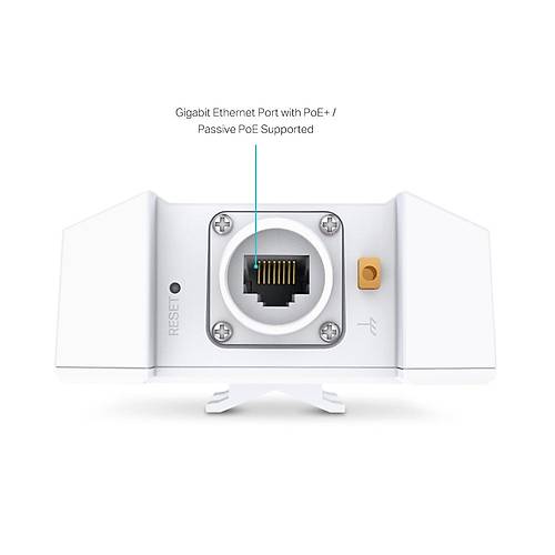 Tp-Link EAP650-OUTDOOR AX3000 1 Port Gigabit Dual Band Wi-Fi6 Access Point