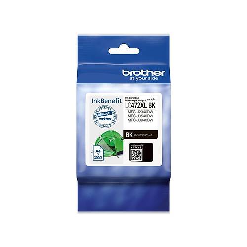 Brother LC472XLBK 3.000 Sayfal�k Siyah Orijinal Kartu�