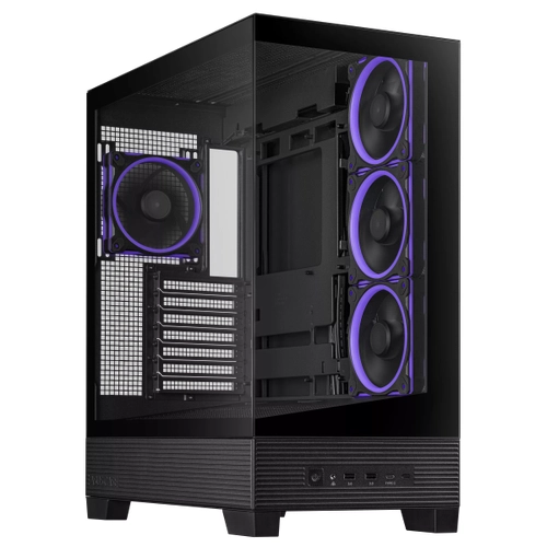 Asus A31 PLUS PSU YOK 4x12cm ARGB Fanl� Siyah Mid Tower ATX Kasa