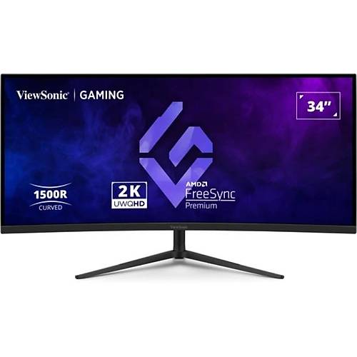 Viewsonic VX3418C-2K 34 inch 3440x1440 1ms 180HZ Multimedia HDMI DP UWQHD Curved Oyuncu Monit�r�