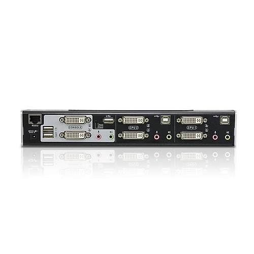 Aten CS1642A 4 Port Giri� 2 Port ��k�� DVI 2560x1600 60Hz KVM Switch
