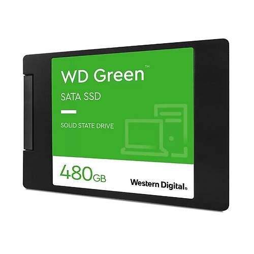 Western Digital WDS480G3G0A 480 GB 545-465MB/s 3D NAND SATA3 2.5 inch SSD Harddisk