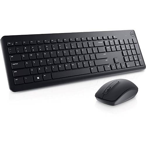 Dell 580-AKFZ KM3322W Q ENG Kablosuz Klavye Mouse Set Siyah