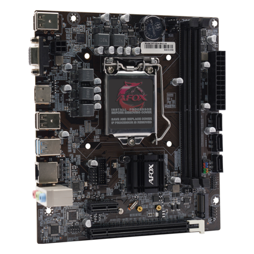 Afox IH110D4-MA2-V4 Sc-1151 DDR4 3600Mhz M2 Gen3 VGA HDMI mATX INTEL Anakart