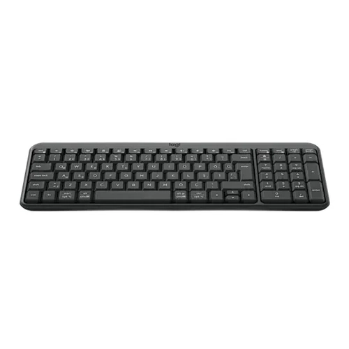 Logitech 920-013460 K250 Bluetooth Q TR Kompakt Grfit Kablosuz Klavye