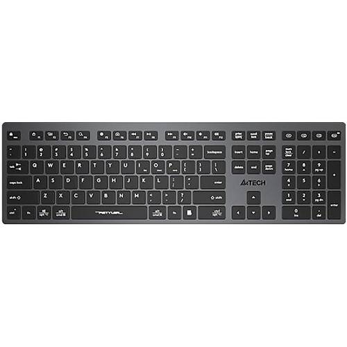 A4 Tech FBX50C Q TR Multimedia Bluetooth Kablosuz Gri Klavye Mouse Set