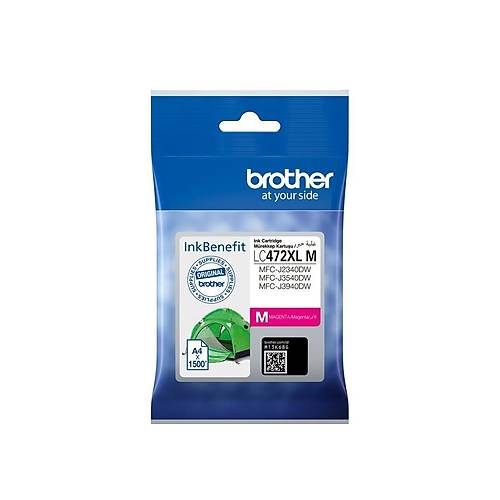 Brother LC472XLM 3.000 Sayfal�k K�rm�z� Orijinal Kartu�