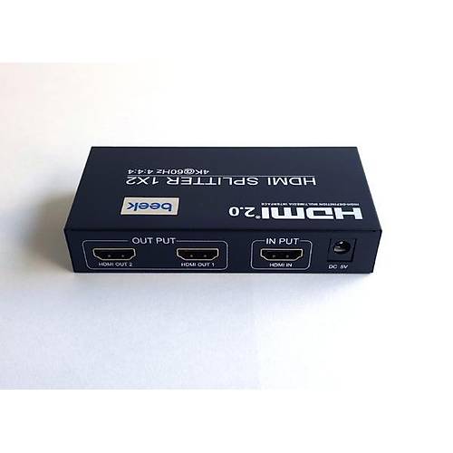 Beek BS-VSP-HA02UH 1 Port Giri 2 Port k HDMI 2.0 4K 60Hz 1080p HDMI Splitter