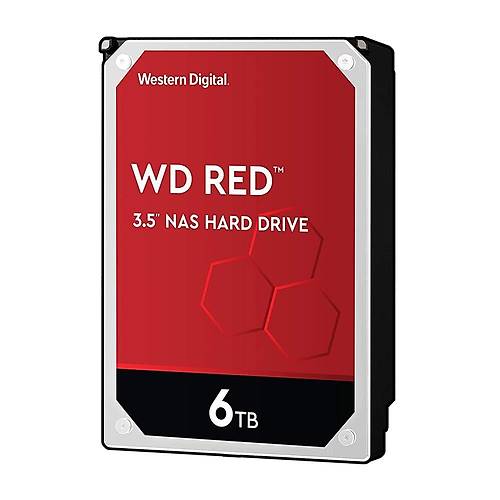 Western Digital WD60EFPX 6 TB 5400Rpm 256MB SATA 3.5 inch Red Plus NAS Harddisk
