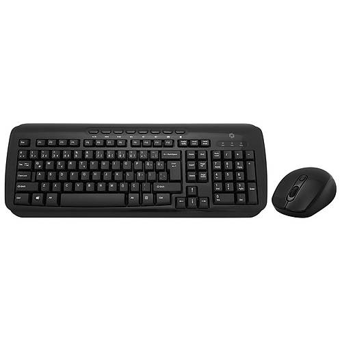 Frisby FK-4855WQ Q TR Multimedia Siyah Kablosuz Klavye Mouse Set
