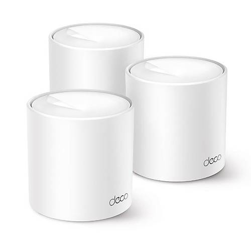 Tp-Link DECO X10 3 l Paket 2 Port Gigabit AX1500 Dual Band 5dBi Wi-Fi 6 Access Point