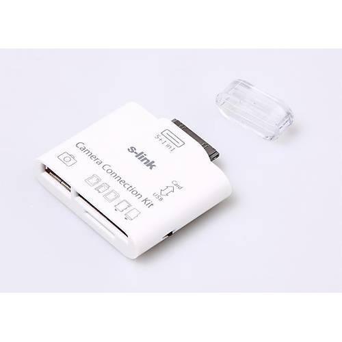 S-Link IP-504 Ipad 5 in 1 ( SD(HC)/MS DUO/M2 /T-Flash) Kart Okuyucu