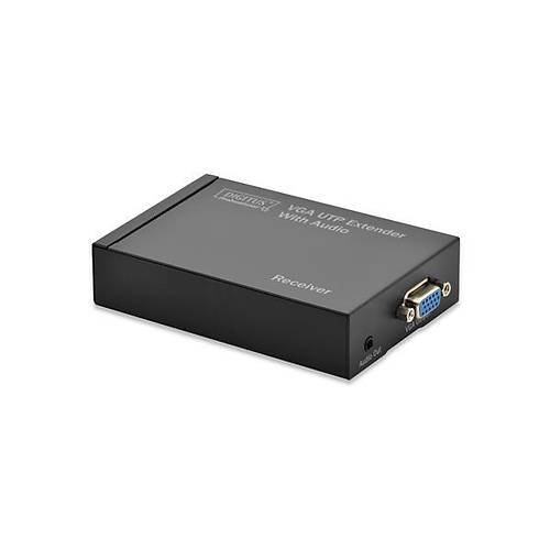 Digitus DS-53400 300 Mt RJ45 to VGA SES Alc Verici Sinyal Uzatma Cihaz