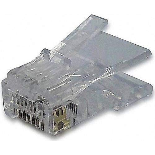Beek BC-MP6-FR CAT6 8P8P RJ45 0.8 Altn Kaplama RJ45 Konnektr  (100 l Paket)