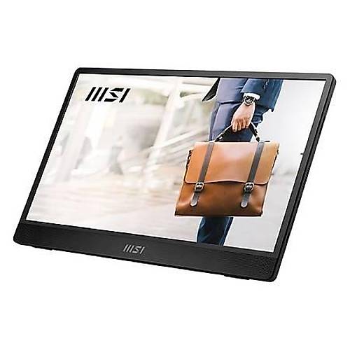 Msi PRO MP161 15.6 inch 1920x1080 4ms 60Hz HDMI DP USB Type C Anti-Glare Ta��nabilir Monit�r