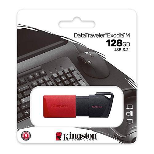 Kingston DTXM/128GB 128 GB DateTraveler ExodiaM USB 3.2 USB Flash Bellek