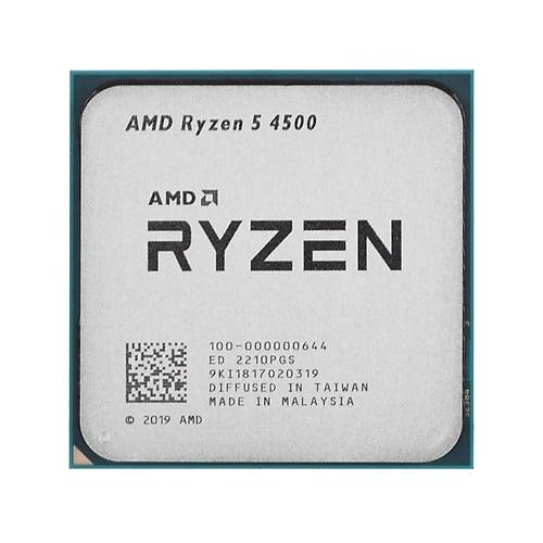 Amd Ryzen 5 4500 Sc-AM4 3.6Ghz 6 �ekirdekli 8MB 65W VGA YOK Tray AMD ��lemci
