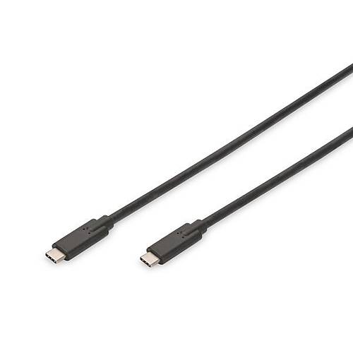 Digitus AK-300139-010-S 1 Mt USB 3.1 Type C to Usb 3.1 Type C Erkek-Erkek Kablo
